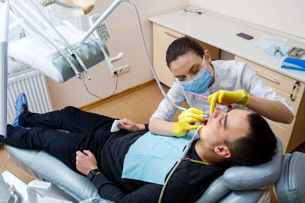 dental cleaning and check up